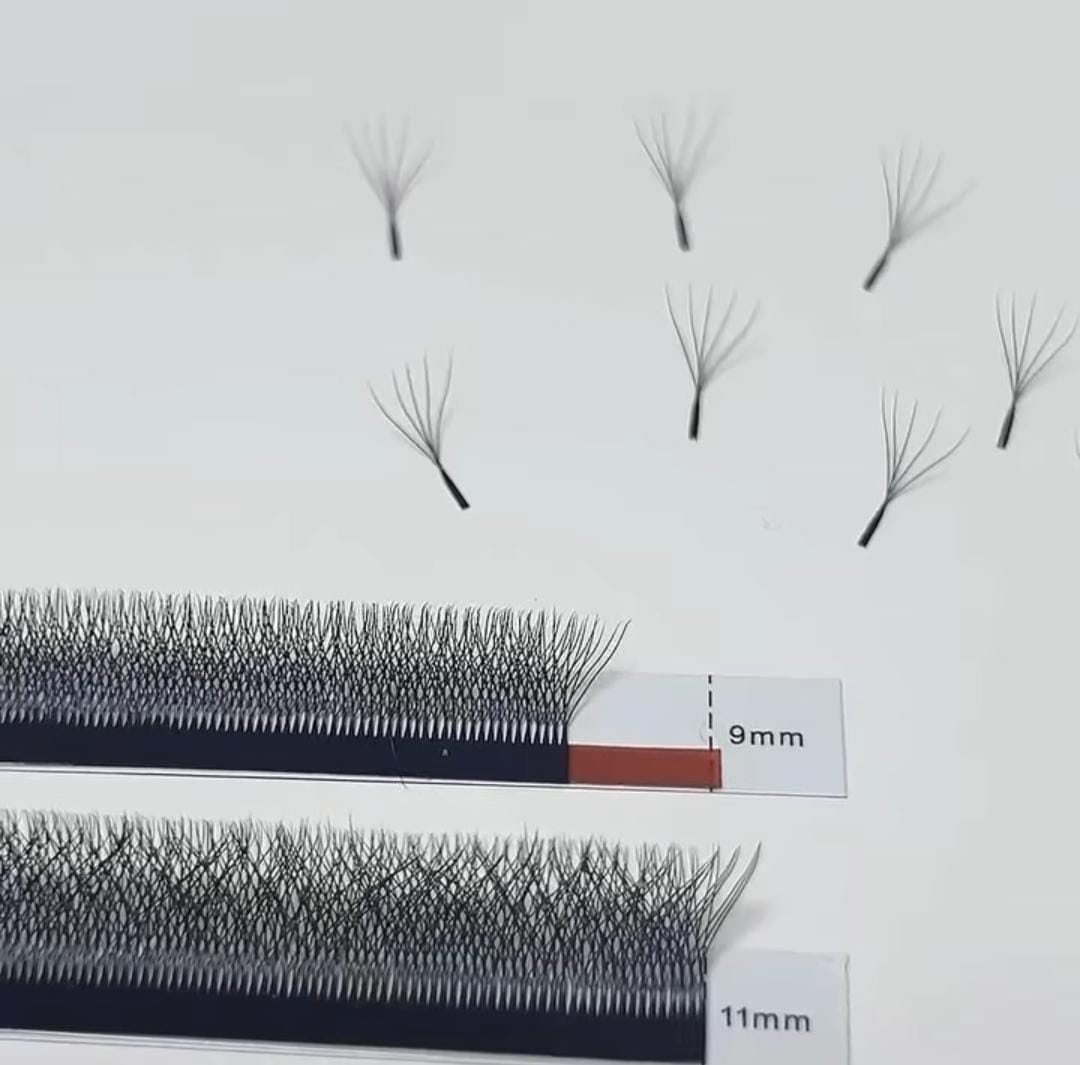 "W" Shaped Lashes (4D)